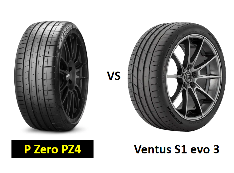 Pirelli P Zero PZ4 Vs Hankook Ventus S1 Evo 3 Top Tire Review