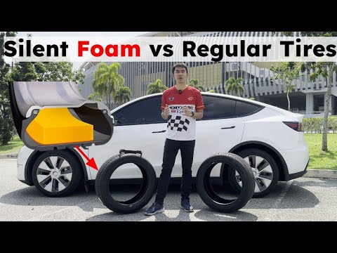 Silent Foam Tires vs Regular Tires