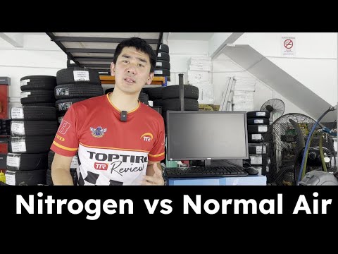 Nitrogen vs Normal air in Tires: A myth busting experiment