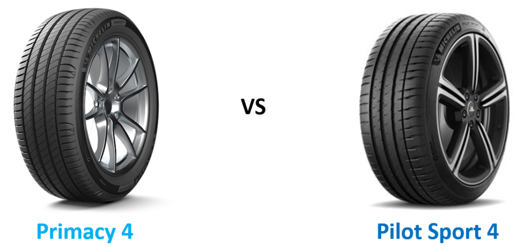 Michelin primacy 4 vs pilot sport 4