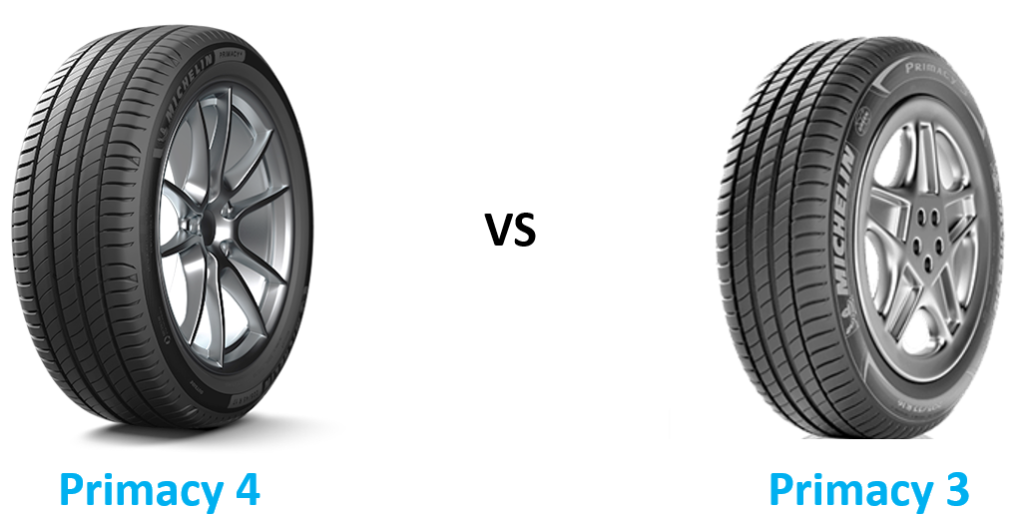 Michelin Primacy 4 vs Primacy 3