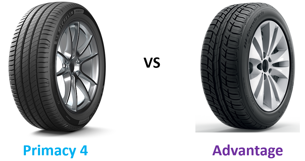 Top Comfort & Noise: BFGoodrich Advantage Vs Michelin Primacy 4 - Top ...