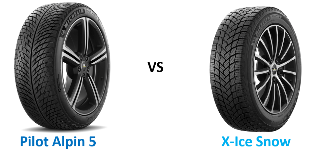 Michelin Pilot Alpin 5 vs Michelin X-Ice Snow