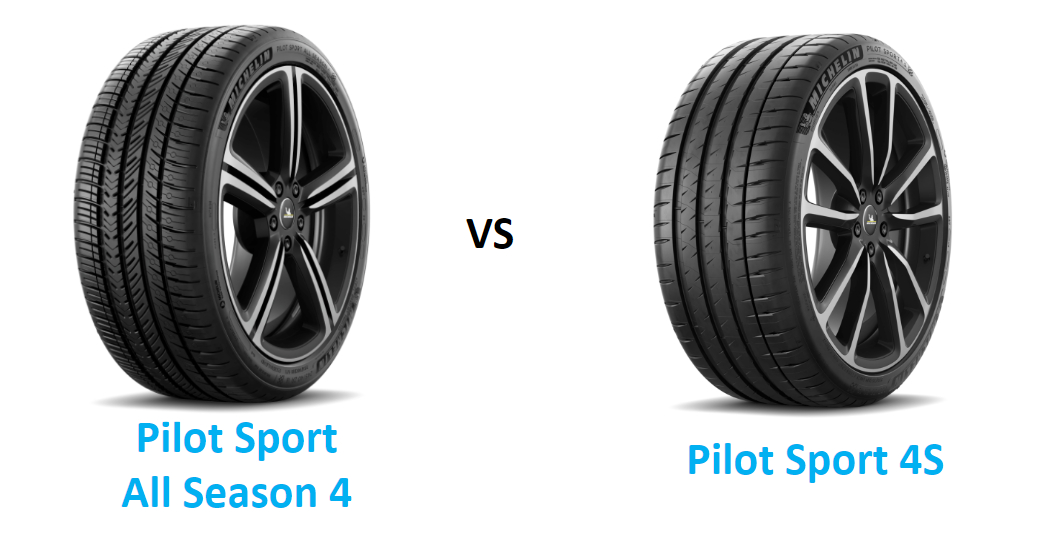 Michelin Pilot Sport All Season 4 Vs Michelin Pilot Sport 4S - Top Tire ...