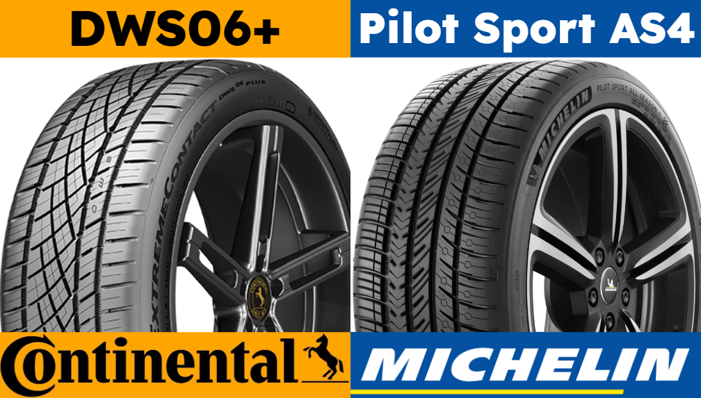 Continental ExtremeContact DWS 06 Plus vs Michelin Pilot Sport All Season 4