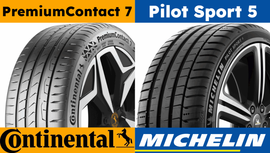 Premium Contact 7 vs Michelin Pilot Sport 5