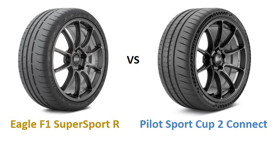Goodyear Eagle F1 SuperSport R vs Michelin Pilot Sport Cup 2 Connect