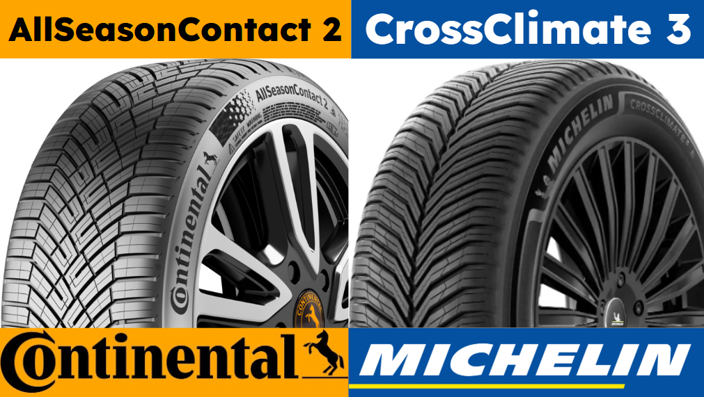 Michelin CrossClimate 3 vs Continental AllSeasonContact 2