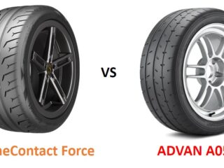 Continental ExtremeContact Force vs Yokohama ADVAN A052