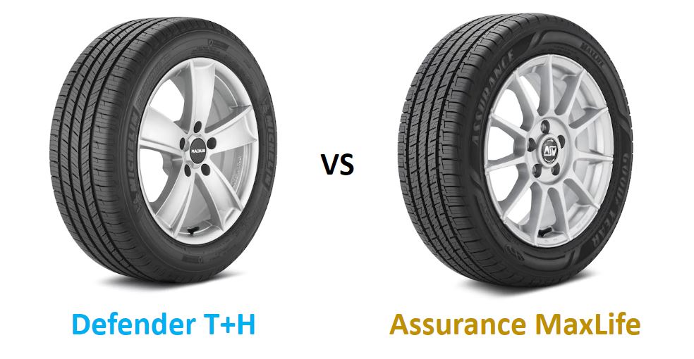 Michelin Defender T+H vs Goodyear Assurance MaxLife - Top Tire Review