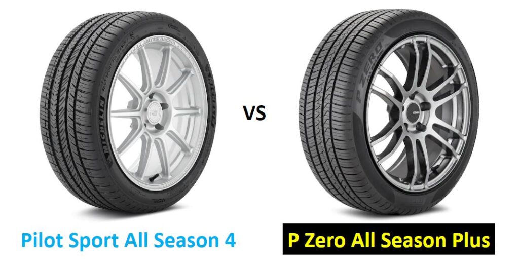 Pirelli P Zero All Season Plus vs Michelin Pilot Sport All Season 4