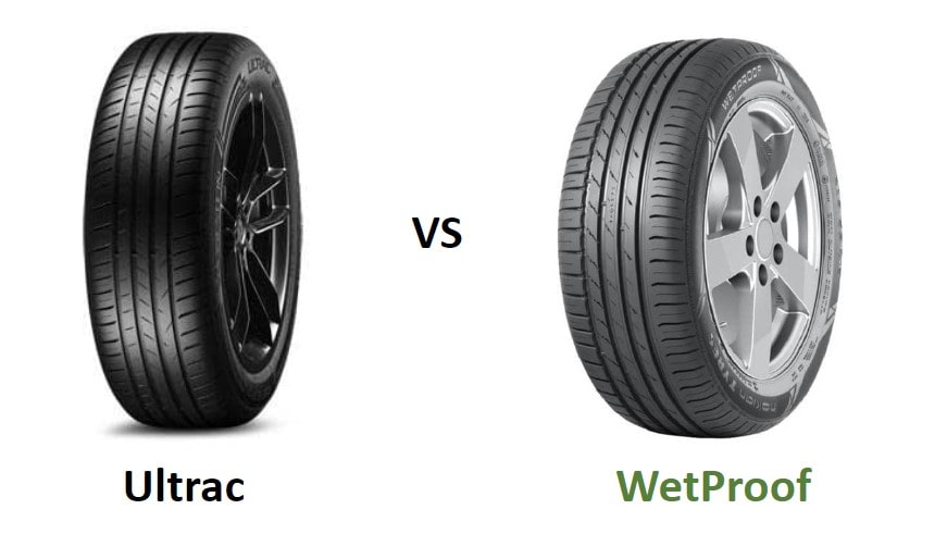 Vredestein Ultrac vs Nokian WetProof