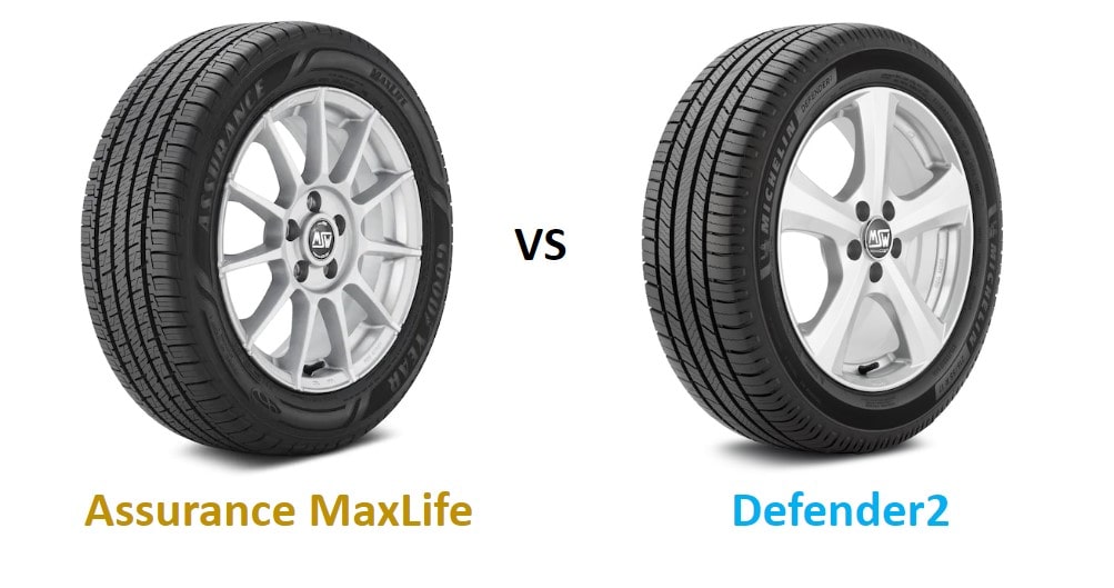 tiener Ook makkelijk te gebruiken Goodyear Assurance MaxLife vs Michelin Defender2 - Top Tire Review
