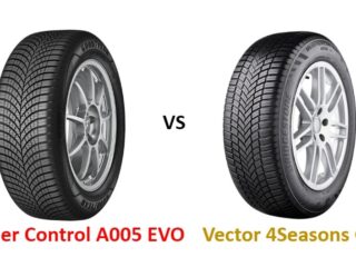 Bridgestone Weather Control A005 EVO vs Goodyear Vector 4Seasons Gen 3