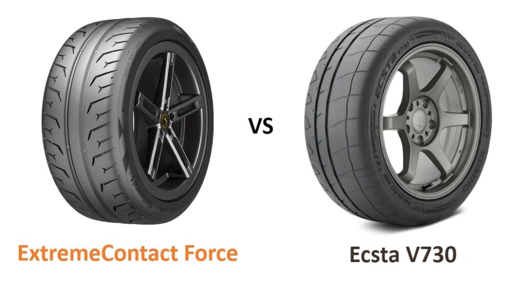 Continental ExtremeContact Force vs Kumho Ecsta V730