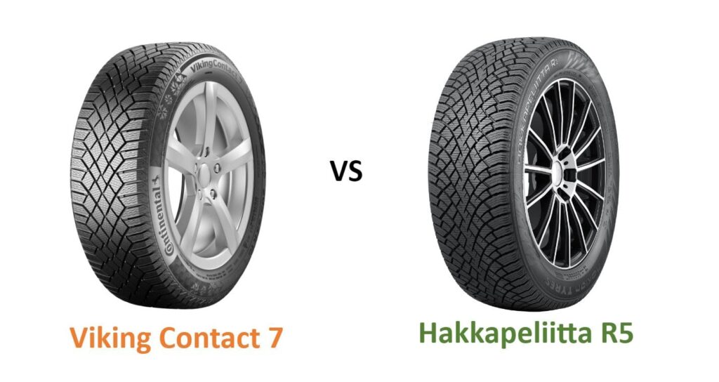 Continental Viking Contact 7 vs Nokian Hakkapeliitta R5