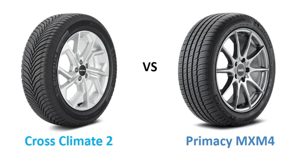 Michelin CrossClimate 2 vs Michelin Primacy MXM4