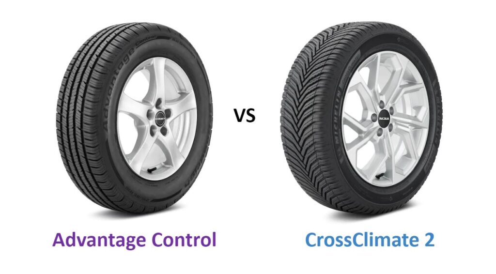 BFGoodrich Advantage Control vs Michelin Crossclimate 2