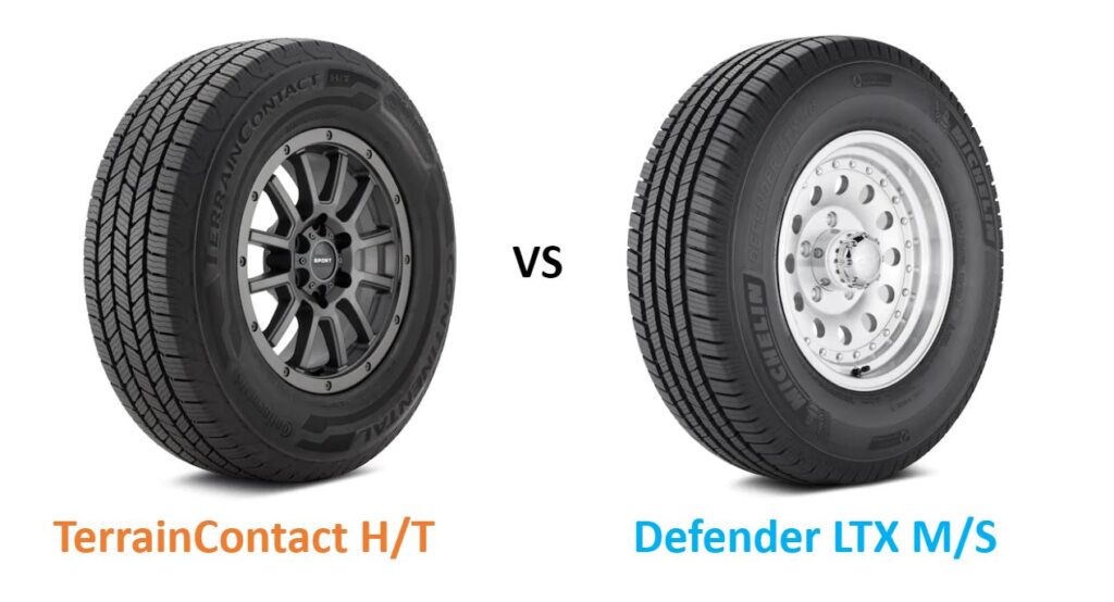 Continental TerrainContact H/T vs Michelin Defender LTX M/S