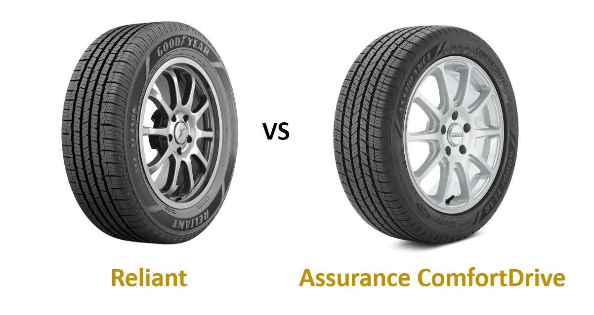 Goodyear Reliant vs Assurance ComfortDrive - Top Tire Review