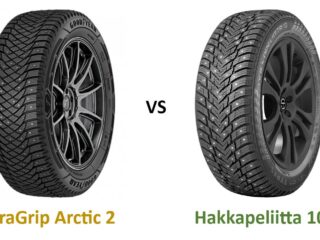 Goodyear UltraGrip Arctic 2 vs Nokian Hakkapeliitta 10 SUV