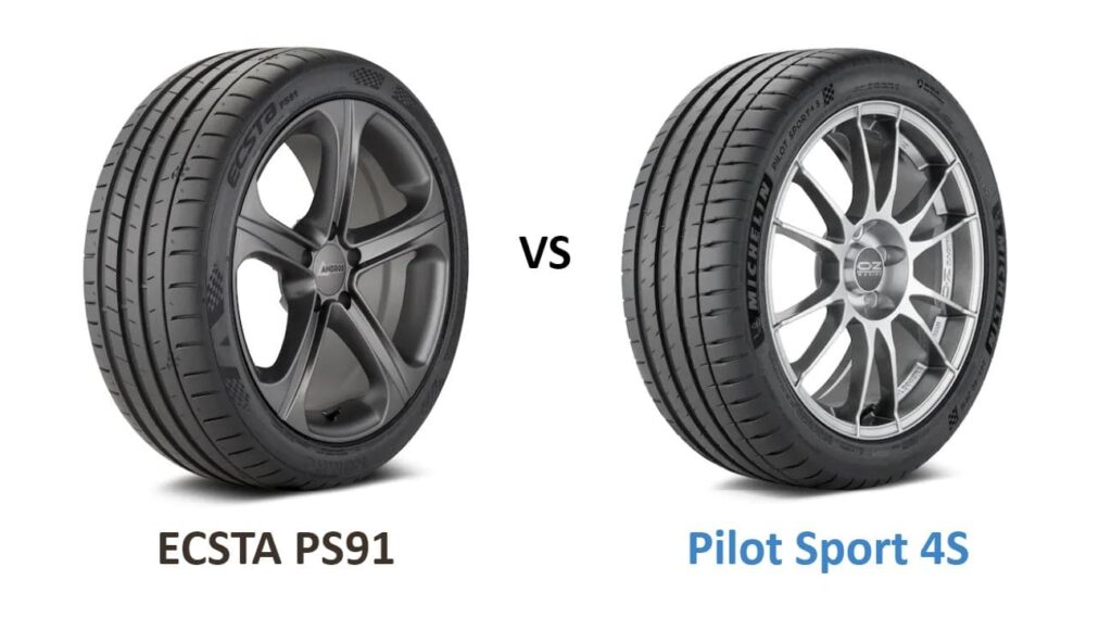 Kumho ECSTA PS91 vs Michelin Pilot Sport 4S