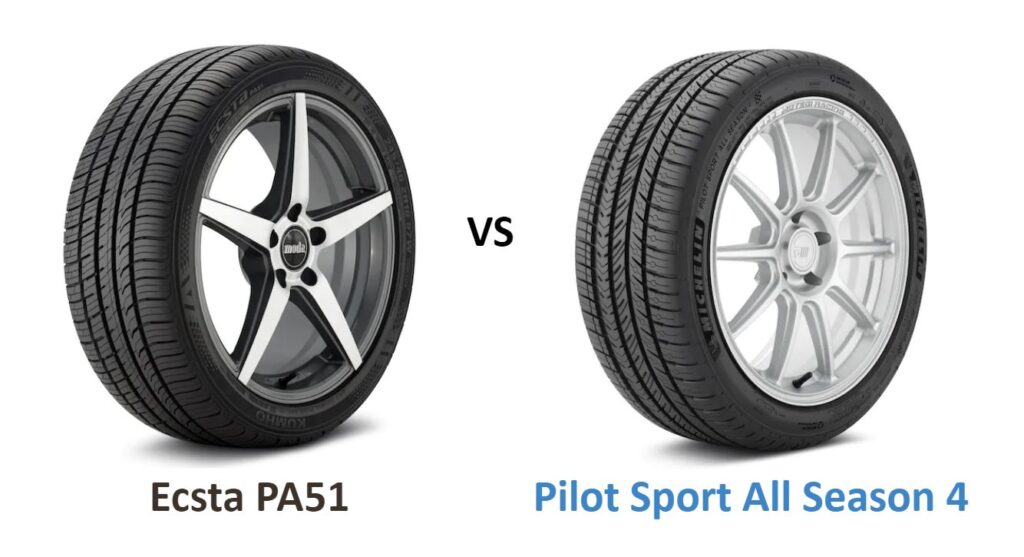 Kumho Ecsta PA51 vs Michelin Pilot Sport All Season 4