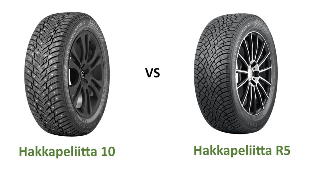 Nokian Hakkapeliitta 10 vs Nokian Hakkapeliitta R5