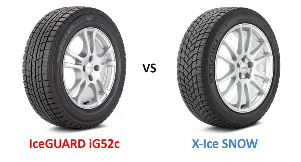 Yokohama iceGUARD iG52c vs Michelin X-Ice Snow
