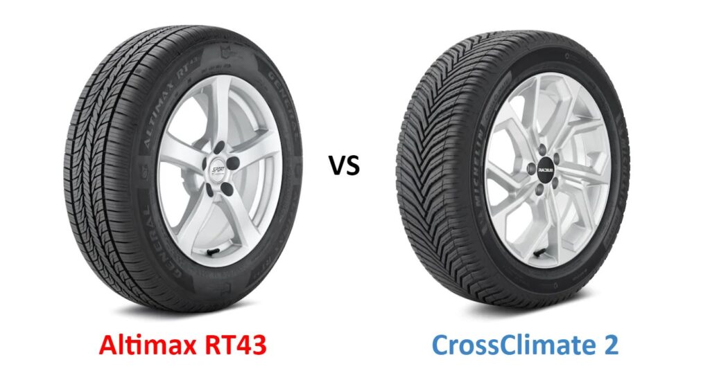 General Altimax RT43 vs Michelin CrossClimate 2