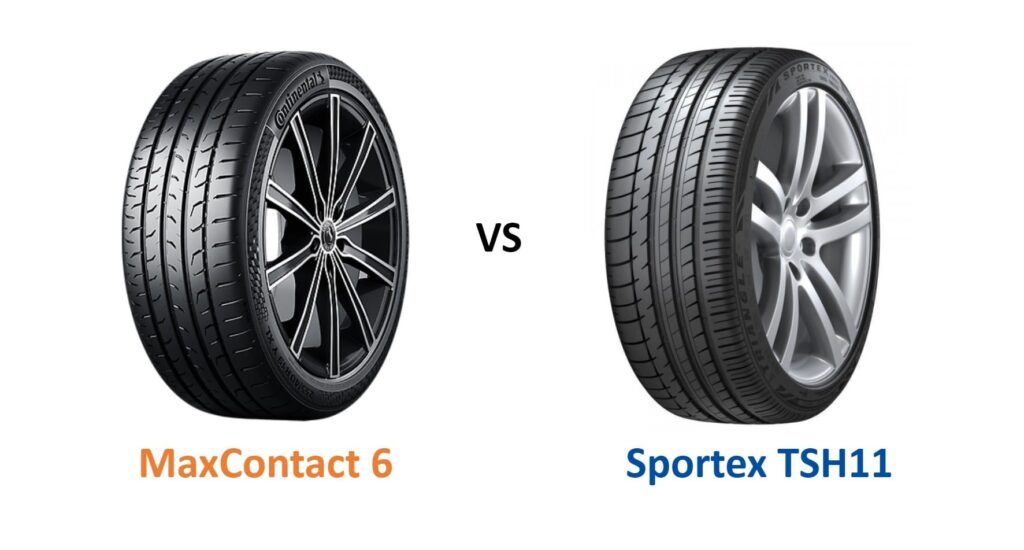 Continental Max Contact 6 vs Triangle Sportex TSH11