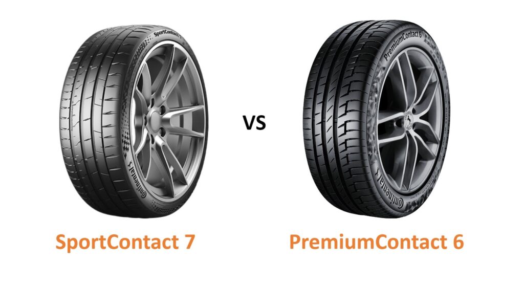 Continental SportContact 7 vs Continental PremiumContact 6
