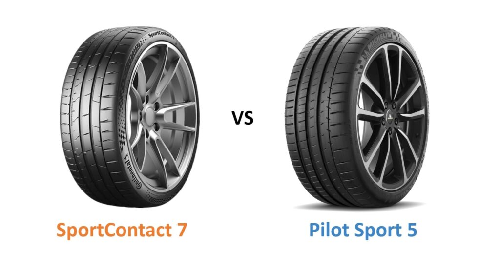 Continental SportContact 7 vs Michelin Pilot Sport 5