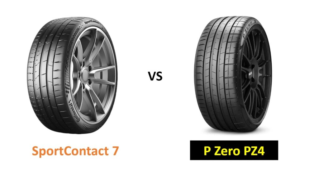 Continental SportContact 7 vs Pirelli P Zero PZ4