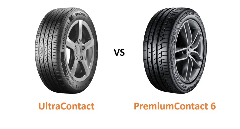 Continental UltraContact vs Continental PremiumContact 6