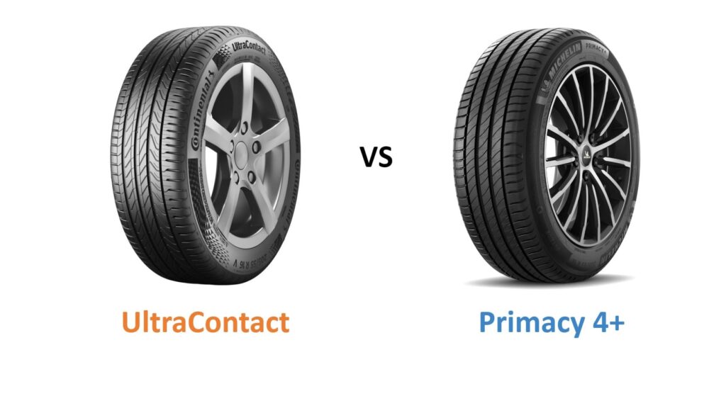 Continental UltraContact vs Michelin Primacy 4+