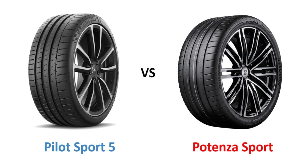 Michelin Pilot Sport 5 vs Bridgestone Potenza Sport
