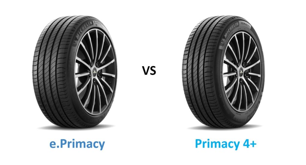 Michelin e.Primacy vs Michelin Primacy 4+