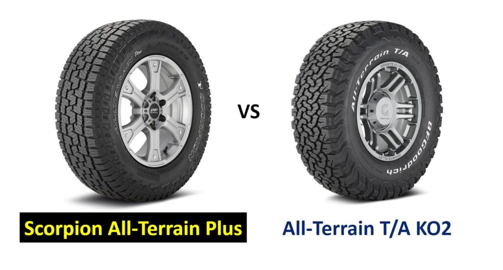 Pirelli Scorpion All-Terrain Plus vs BFGoodrich All-Terrain T/A KO2
