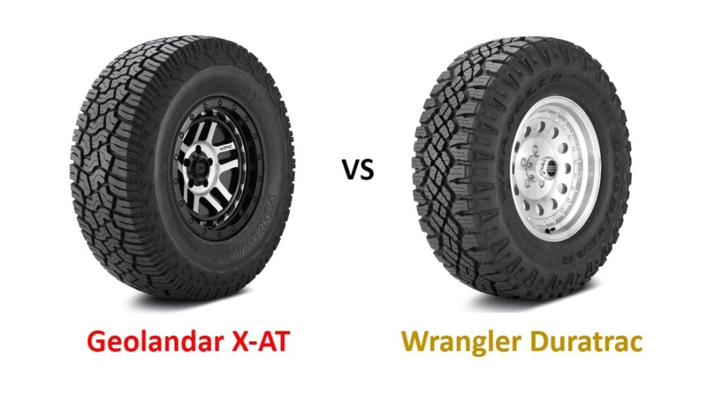 Yokohama Geolandar X-AT vs Goodyear Wrangler Duratrac