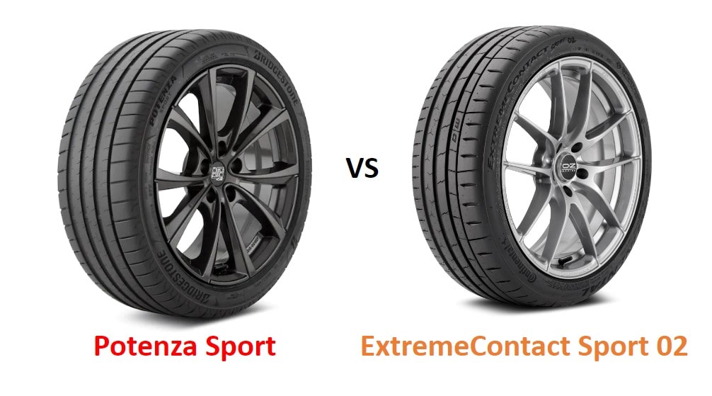 Bridgestone Potenza Sport vs Continental ExtremeContact Sport 02