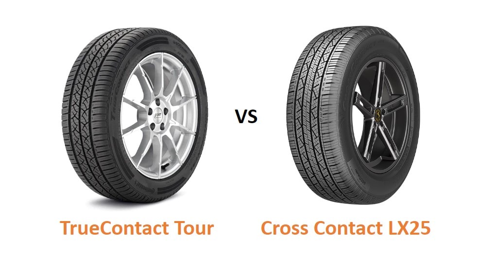 Continental TrueContact Tour vs Continental CrossContact LX25