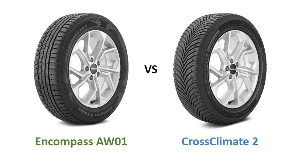 Nokian Encompass AW01 vs Michelin CrossClimate 2