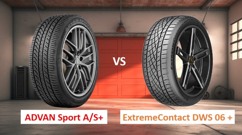 Yokohama ADVAN Sport A/S + vs Continental ExtremeContact DWS 06 plus