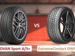 Yokohama ADVAN Sport A/S + vs Continental ExtremeContact DWS 06 plus