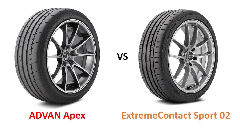 Yokohama Advan Apex vs Continental ExtremeContact Sport 02