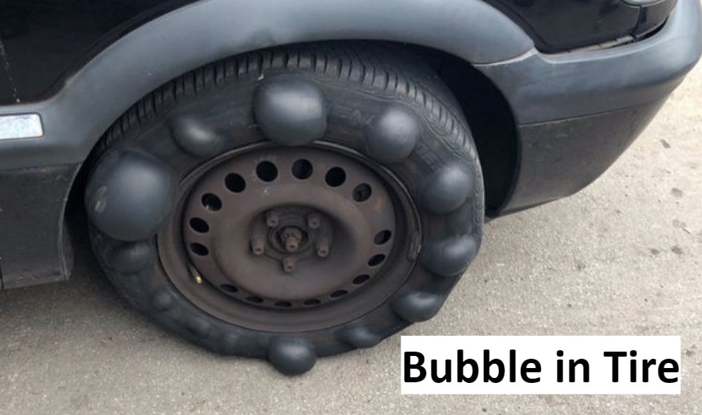 bubble in tire