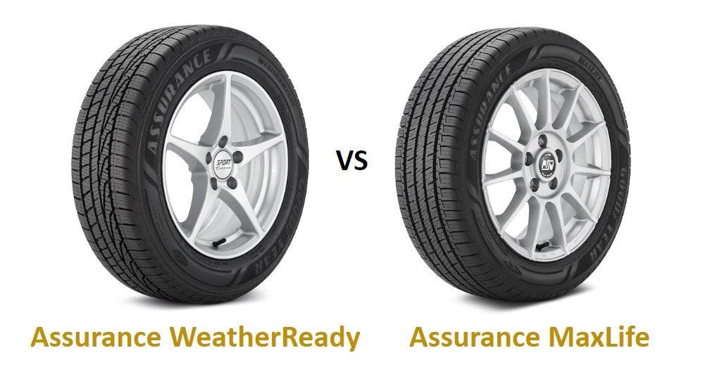 Goodyear Assurance Weatherready vs Goodyear Assurance MaxLife