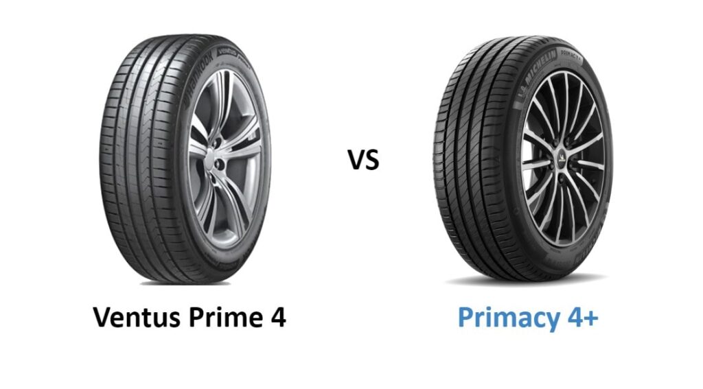 Hankook Ventus Prime 4 vs Michelin Primacy 4+
