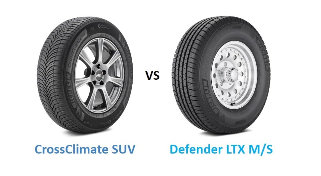 Michelin CrossClimate SUV vs Michelin Defender LTX M/S